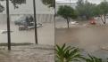 Lluvia causa inundaciones en la Zona Metropolitana de Guadalajara