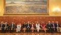 Marina del Pilar se reúne con AMLO y los gobernadores electos de Morena en Palacio Nacional