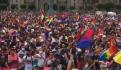 Captan el momento en que intentan asaltar a Luisito Comunica en la marcha LGBT (VIDEO)