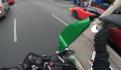Motociclista muere tras estrellarse con transporte público en la Verónica Anzures