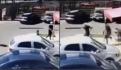 VIDEO: Sujeto intenta robar a un automovilista en Ecatepec; lo atropellan y linchan a golpes