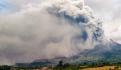 Se reporta explosión en el volcán Popocatépetl
