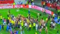 VIDEO: Dimitri Payet recibe brutal botellazo en la cabeza en pleno partido