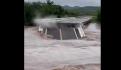 VIDEO: Corriente de agua arrastra tianguis y personas en Tlalnepantla, Edomex
