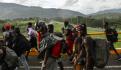 Caravana con 300 migrantes sale de Chiapas rumbo a la CDMX