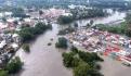 Barranca en Morelos se desborda y genera inundaciones