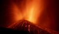 VIDEO muestra momento en el que lava del volcán de La Palma "devora" iglesia