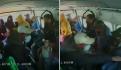 Captan a menores mientras se protegen durante balacera en Celaya (VIDEO)