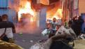 Arden salones del CONALEP en Salina Cruz, Oaxaca; no se reportan víctimas