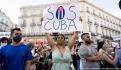 “Patria y Vida”: Protestan frente a la embajada de Cuba en México contra la represión en la isla