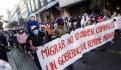 Continúan protestas de migrantes en Chiapas