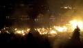 VIDEOS: Bomberos contienen incendio en edificio del parlamento sudafricano