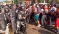 Se registra nuevo enfrentamiento entre migrantes y GN en Chiapas; hay 9 menores heridos