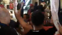 VIDEO: Aficionados de Chivas encaran a Fernando Beltrán y al "Pollo" Briseño 