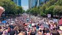 Con aplausos y batucada, el adiós a la Palma de Reforma