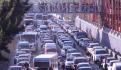 Transportistas llegan al Zócalo capitalino tras bloqueos de vialidades