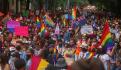 Protestan en Reforma 222 por actos lesbofóbicos y transfóbicos (FOTOS)