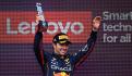 F1: La imperdible reacción​ de Hamilton a la celebración de su papá con el de Checo Pérez