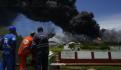 "Recuperan" primer cadáver en incendio de depósito de combustible en Cuba