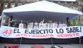 Protestan en Iguala padres de los 43 normalistas de Ayotzinapa
