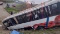 Autobús se incendia en la India; reportan al menos 12 muertos y varios heridos