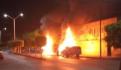 Reportan incendios provocados por delincuentes en 4 municipios de Guanajuato