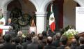 En Casa Aguayo, AMLO preside homenaje póstumo al Gobernador Miguel Barbosa