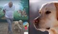 (VIDEO) "Perroveja" es captada corriendo con una jauría de canes y se vuelve viral