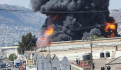 (FOTOS) Reportan fuerte incendio en la alcaldía Xochimilco