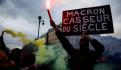 Arden calles de París en repudio a la reforma de pensiones