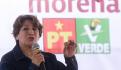 Delfina Gómez critica desatención de oposición durante cien años