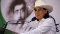 Políticos solo llegan a tomarse la foto y no regresan nunca: Delfina Gómez