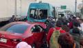 Tráiler de carga aplasta auto y mata a 4 integrantes de una familia en carretera de Coahuila