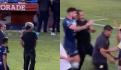 VIDEO: Entrenador de rugby realiza enorme gesto con persona que recauda fondos para uno de sus excompañeros