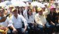 VIDEO. ¡Se avientan sillas! Reportan pelea entre presuntos militantes del PRI y PRD en Toluca