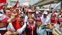 Elección Edomex. Mexiquenses abarrotan primeros 2 cierres de campaña de Delfina Gómez (FOTOS)
