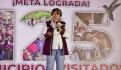 Delfina Gómez realiza su tercer cierre regional ante 25 mil mexiquenses en Jilotepec