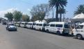 Transportistas bloquean la México-Pachuca; exigen a autoridades parar extorsiones
