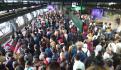 Metro CDMX. Continúa ‘caos’ en Líneas 8, 9, A y B; retrasos y aglomeraciones