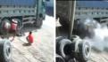 VIDEO | Explosión de un tanque de gas deja 10 lesionados en tianguis de Morelia