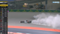 F1: Así fue el terrible accidente de Lewis Hamilton y George Russell, de Mercedes, en el GP de Qatar (VIDEO)