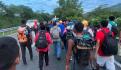 ¡Una más! Parte otra caravana migrante desde Chiapas a Estados Unidos