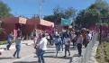 Maestros de CETEG mantienen protesta en CRIT de Guerrero previo a visita de AMLO