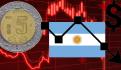 ¿Cuál es el salario mensual en Argentina convertido a pesos mexicanos?
