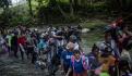 Caravana migrante "Éxodo de la Pobreza" llega a Cuitláhuac, Veracruz