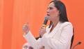 Sandra Cuevas presenta sus propuestas; quiere limitar sueldos de funcionarios a 50 mil, incluido el presidente