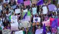 Reportan represión y violencia en marcha del Día Internacional de la Mujer en Zacatecas