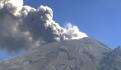 VIDEO | Captan explosión del Popocatépetl, pero autoridades afirman que no hay riesgo