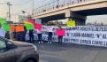 Manifestantes bloquean la México-Puebla y provocan caos vial; exigen frenar extracción de pozo | VIDEO