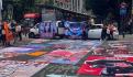 Manifestantes bloquean Insurgentes Sur y provoca tráfico intenso en México-Cuernavaca | VIDEOS